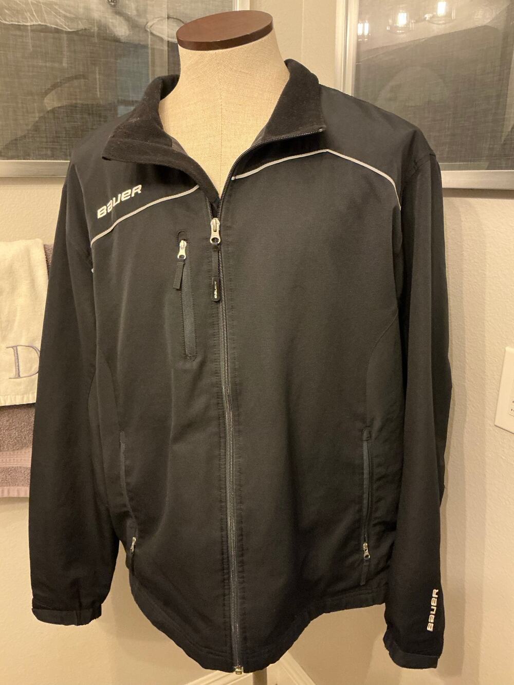 Bauer Ice Hockey Jacket Black